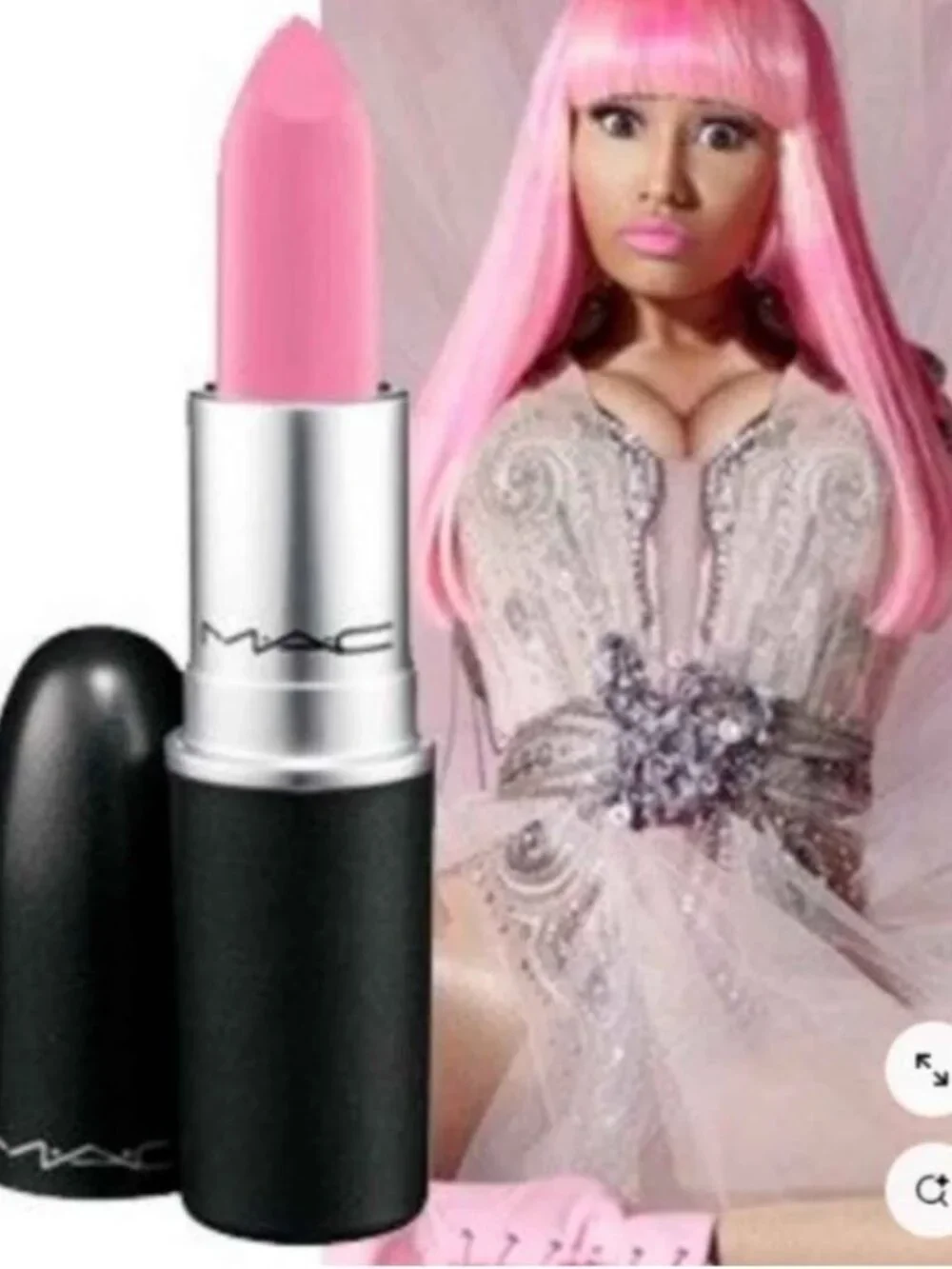 MAC Pink Friday Satin AC0 Lipstick Nicki Minaj Barbie RARE DISCONTINUED HTF